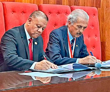 Sociedad Geográfica y Univalle sellan acuerdo