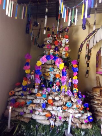 Tumba en la comunidad de Ñuqui, Otavi.