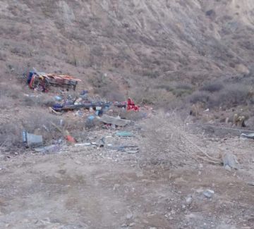 Reportan tres decesos y más de 30 heridos tras accidente del ómnibus de la Empresa Trans Villa del Norte