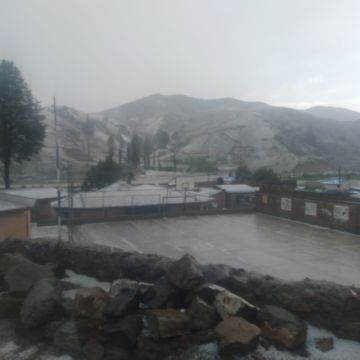 Lluvias y granizo anegaron cultivos en el norte de Potosí