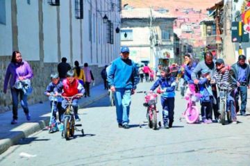 El 1 de diciembre será el último Día del Peatón del año en Potosí