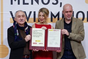 España: Ministerio de Trabajo y sindicatos firman el acuerdo para reducir la jornada laboral a 37,5 horas