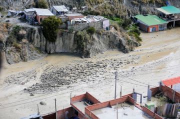 Lluvias destrozaron cerca de dos centenares de viviendas en Bolivia