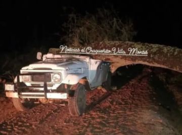 Tarija: Un árbol cae sobre un vehículo en movimiento en Villa Montes y deja dos fallecidos