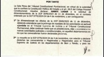 Nuevo fallo del TCP garantiza sin fecha de término la continuidad de los magistrados prorrogados del TCP y el TSJ