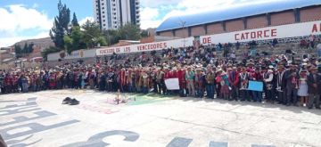 Ayer más de cinco mil autoridades originarias asumieron funciones