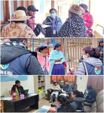 Verificaciones de la Defensoría del Pueblo de Potosí.