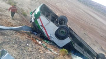 Reportan accidente de tránsito en la ruta La Paz-Villazón, en el sector Cerdas