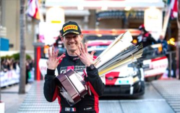 El piloto Sébastien Ogier gana El rali de Montecarlo y agranda su leyenda