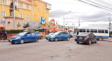 Cerca de 80 mil motorizados circulan por las calles de la ciudad de Potosí
