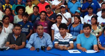 Evo firma un acuerdo con el FPV para las elecciones generales