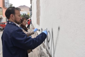 En un boletín, llaman “vandalismo” al hecho que ameritó intervención inmediata.
