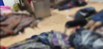 En la morgue del hospital Bracamonte, los cadáveres fueron apilados como leña.