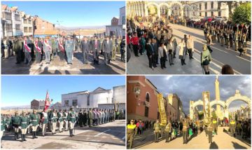 Los actos protocolares del viernes y sábado contaron con la presencia de autoridades locales.