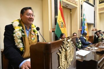Luis Arce pide unidad en el MAS frente a la división interna de su partido
