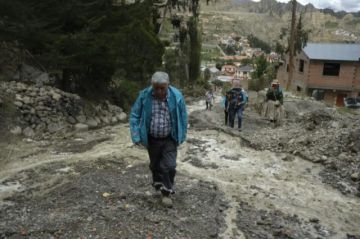 La Paz: Declaran alerta roja en Callapa ante riesgo de nuevos deslizamientos