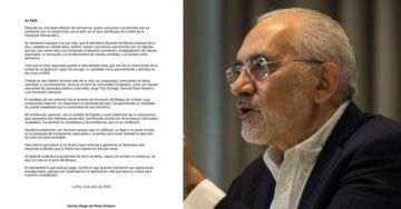 Carlos Mesa se va del bloque de unidad: “Hice todo lo que estuvo a mi alcance”