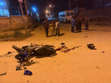Exceso de velocidad cobra la vida de un motociclista en la ciudad de Potosí