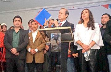 Samuel es proclamado candidato; Tuto insiste en “unidad verdadera”