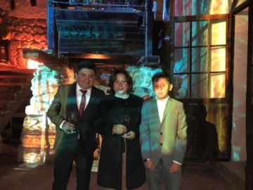 La familia impulsora del proyecto