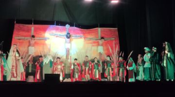 Colegio Particular Don Bosco presentó obra religiosa