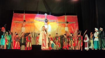 Colegio Particular Don Bosco presentó obra religiosa
