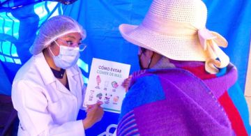 El Hospital Bracamonte llegó con atención especializada a la zona de Villa Mecánicos