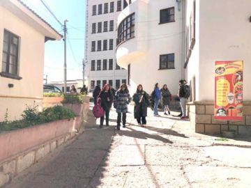 UATF pasa clases en aula pese a crisis energética