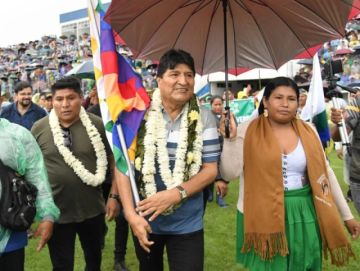 Evo Morales pide al presidente del Senado de Bolivia que reflexione y no sea candidato