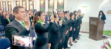 Sucre: Mariaca posesiona a nueve fiscales superiores
