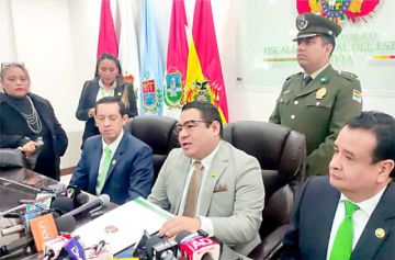 Fiscal General: Orden de captura contra Evo sigue vigente