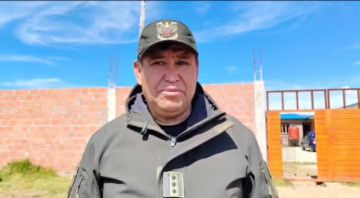Comandante afirma que el camino Potosí - Sucre esta expedito