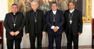 Obispos bolivianos se reunieron con el papa León XIV en anterior visita al Vaticano