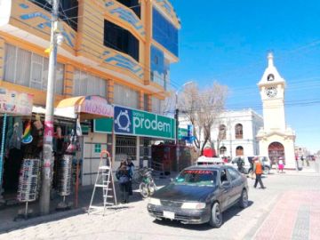 En Uyuni las temperaturas mínimas bordean los cuatro grados bajo cero.