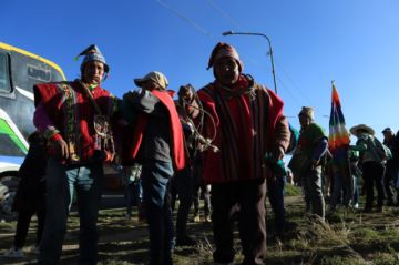 Evistas advierten supuesta intención del Gobierno de infiltrarse en su marcha