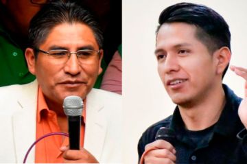 Félix Patzi anuncia a Andrónico Rodríguez como candidato por la Alianza Popular