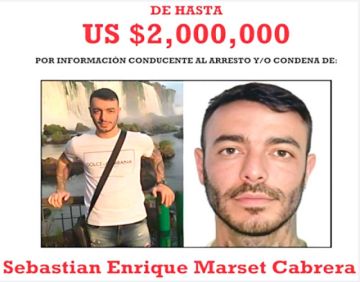 EEUU sospecha que Marset se encuentra en Venezuela