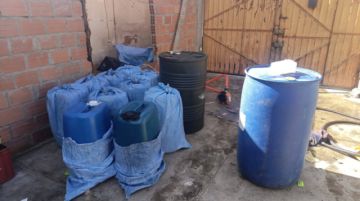 El Alto: Interceptan 7.000 litros de diésel almacenados ilegalmente