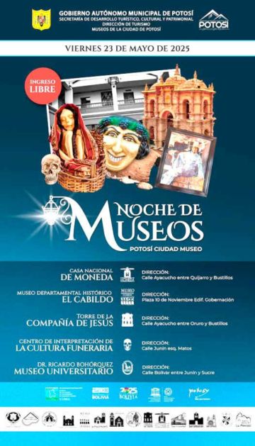 Cinco repositorios abren en la cuarta noche de museos