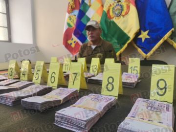 Policía recupera Bs 165.000 tras denuncia de robo en Potosí 