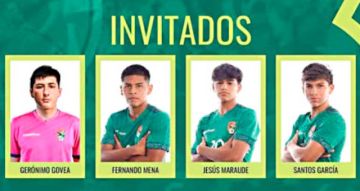 Cuatro Sub-17 invitados a la selección de mayores 