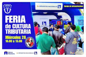 Hoy realizan Feria de la Cultura Tributaria