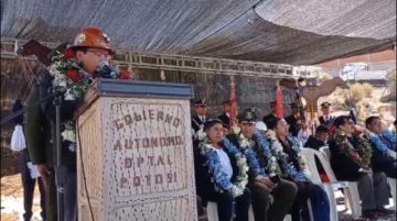 Inauguran el proyecto de construcción de polideportivo Juan Manuel Calero