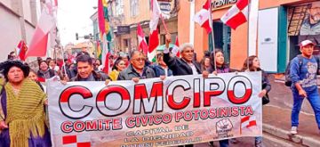 Cívicos llaman a marcha por la canasta familiar y cuestionan a Evo Morales