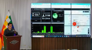 Esta semana ingresan a Bolivia 2.296 cisternas con 75,7 millones de litros de combustibles