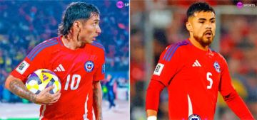 Chile pierde dos jugadores