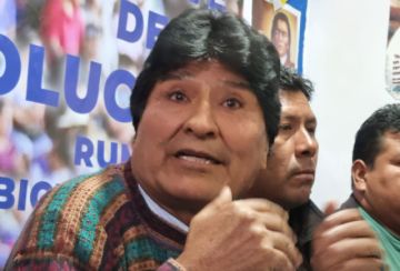 Gobierno formaliza denuncia contra Evo Morales por varios delitos