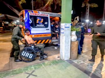Violencia en Vinto deja policías y personal de salud heridos, además del ataque a una ambulancia