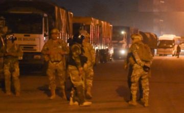 Militares toman control de los puntos de bloqueo evista en Vinto y Parotani