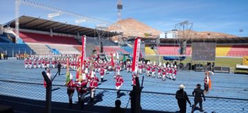 Potosí vive el festival de bandas por el Bicentenario de Bolivia 